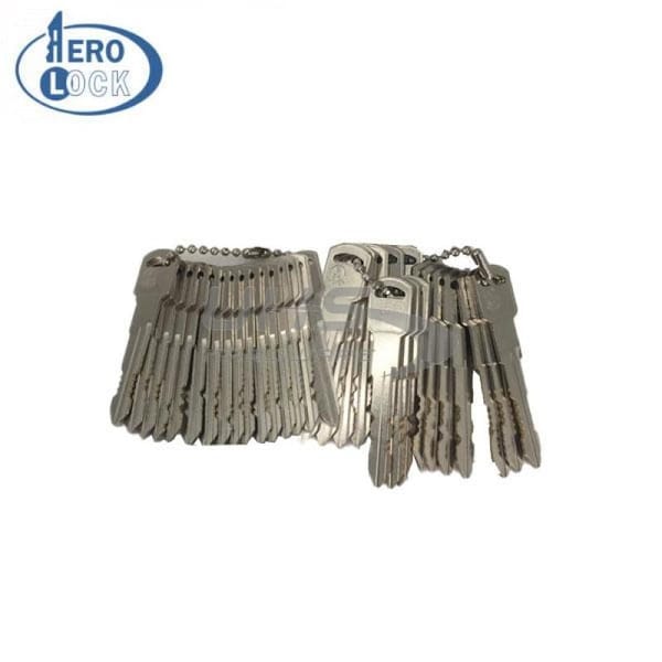 Aerolock AEROLOCK: GM '96 Skylark, Cavalier, Achieva, Sunfire & Grand Am Door Locks Try-Out Keys AER-TO-87 - main